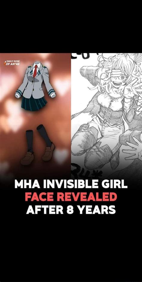 mha invisible|My Hero Academia: Invisible Girls True Appearance。